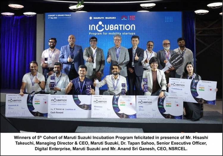 Maruti Suzuki collaborates with 5 startups