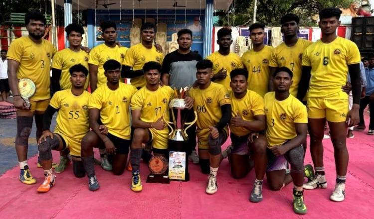 SRMIST Won 62nd South India Men Kabaddi Tournament