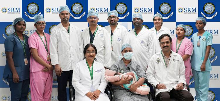 104 DAYS OF HOPE AND TOIL - 680 Grams baby makes remarkable recovery at, SRM Medical College Hospital and Research Centre, potheri