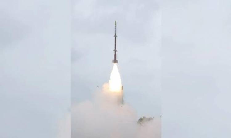 DRDO successfully conducts maiden flight test of indigenous Kusha Air Defence Missile