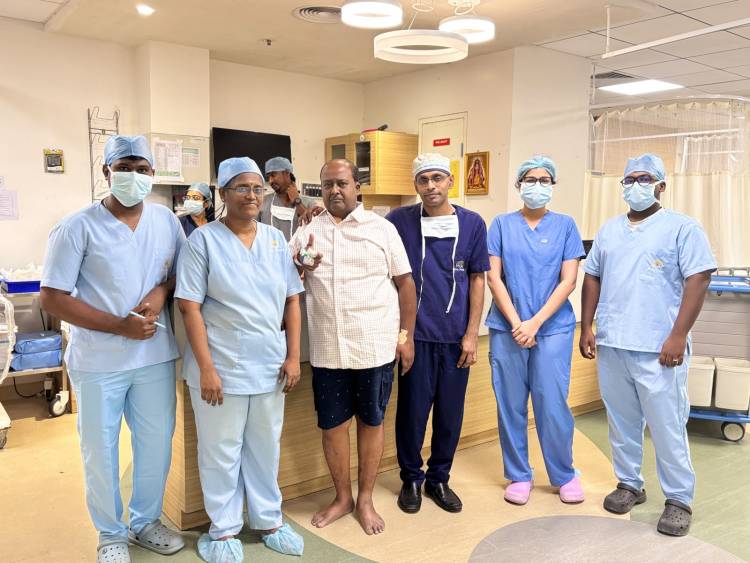 MGM Healthcare Performs Rare Robot-Assisted Beating Heart Bypass Surgery on 49-Year-Old Patient with Complex Triple Vessel Disease