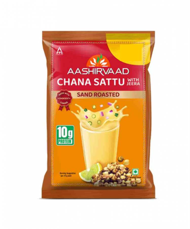 Aashirvaad Launches India’s OG Protein Solution – Sand Roasted Chana Sattu at Rs10 for 10gm protein
