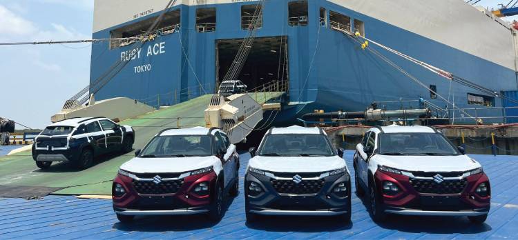 Maruti Suzuki FRONX becomes the fastest SUV to clock 2 lakh exports from India in record time
