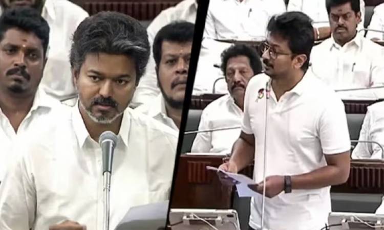 Vijay and Udhayanidhi clash over law-and-order debate in assembly