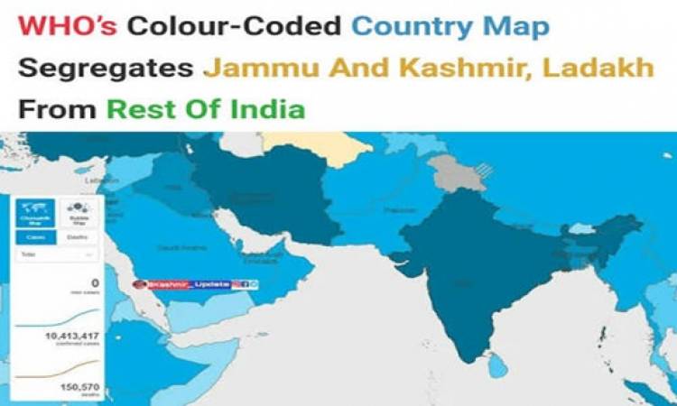 India says UN world map must accurately represent J&K and Ladakh