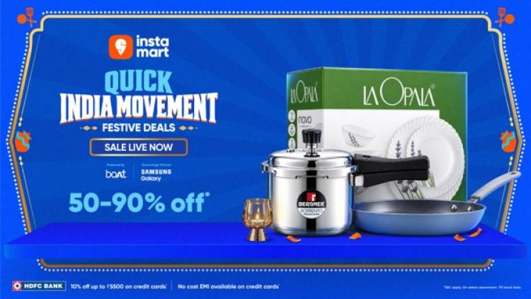      Instamart Quick India Movement 2026 Brings One of the Season's Biggest Deals Home